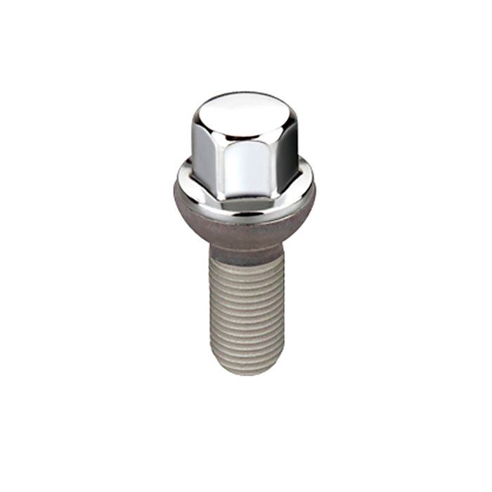 McGard 69832 Chrome Radius Seat Style Lug Bolt (M14 x 1.5 Thread Size) - Box of 50 Lug Bolts - Truck Part Superstore