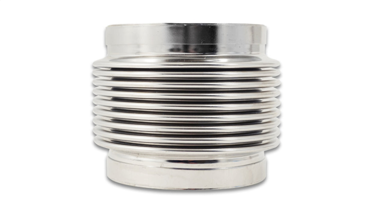 Vibrant Performance 69834 Bellows Assembly w/Solid Liner; 3.02 in. I.D. x 4 in. Long; Electro Polished; - Truck Part Superstore