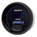 AutoMeter 6988 GAUGE; SPEEDO; 3 3/8in.; 260MPH/260KM/H; ELEC PROGRAM; DIGITAL; BLACK W/BLU LED - Truck Part Superstore