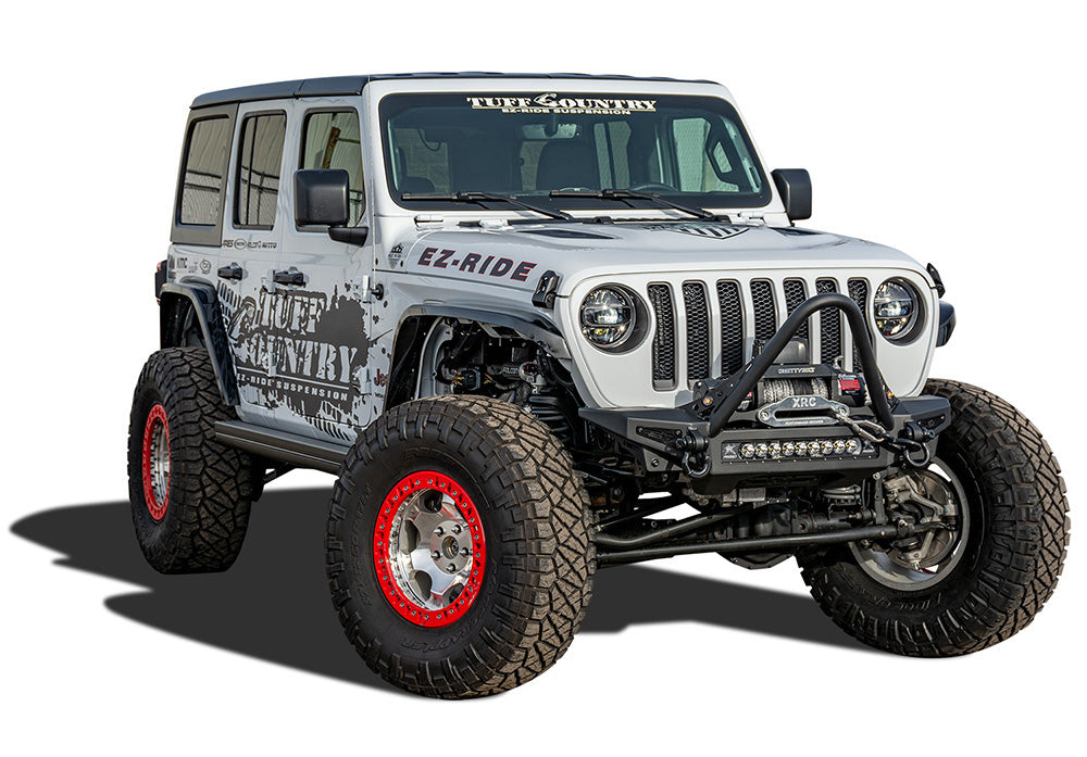 Tuff Country 44105KN 4 Inch Lift Kit 18-19 Jeep Wrangler JLU 4 Door Models Only EZ-Flex w/ SX8000 Shocks Tuff Country - Truck Part Superstore