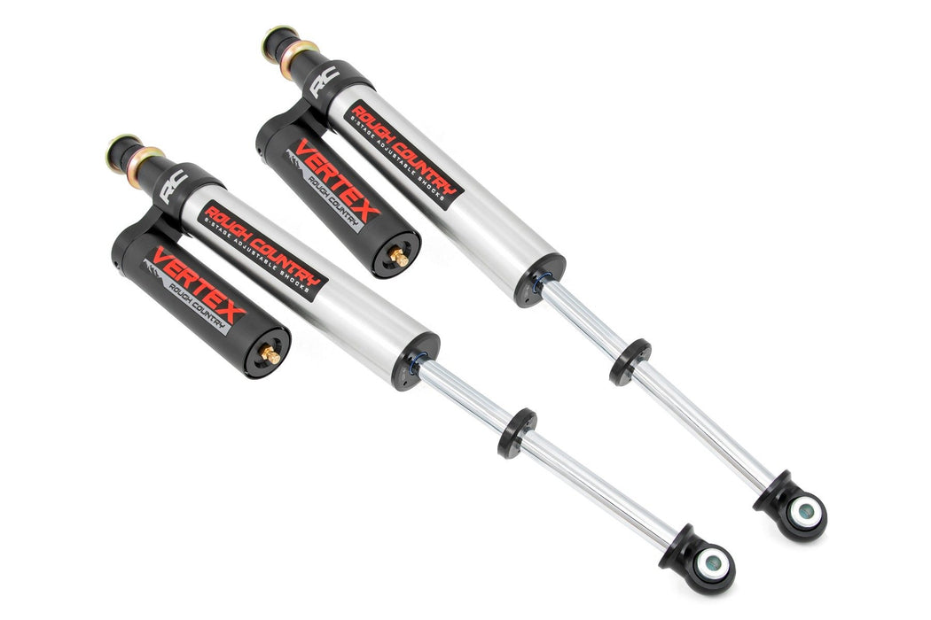 Rough Country 699034 Toyota Rear Adjustable Vertex Shocks 07-21 Toyota Tundra 2WD/4WD For 3.5 Inch Lifts Rough Country - Truck Part Superstore