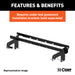 CURT 60640 CURT 60640 Quick Goose II Gooseneck Hitch; 30;000 lbs; 2-5/16-Inch Ball - Truck Part Superstore