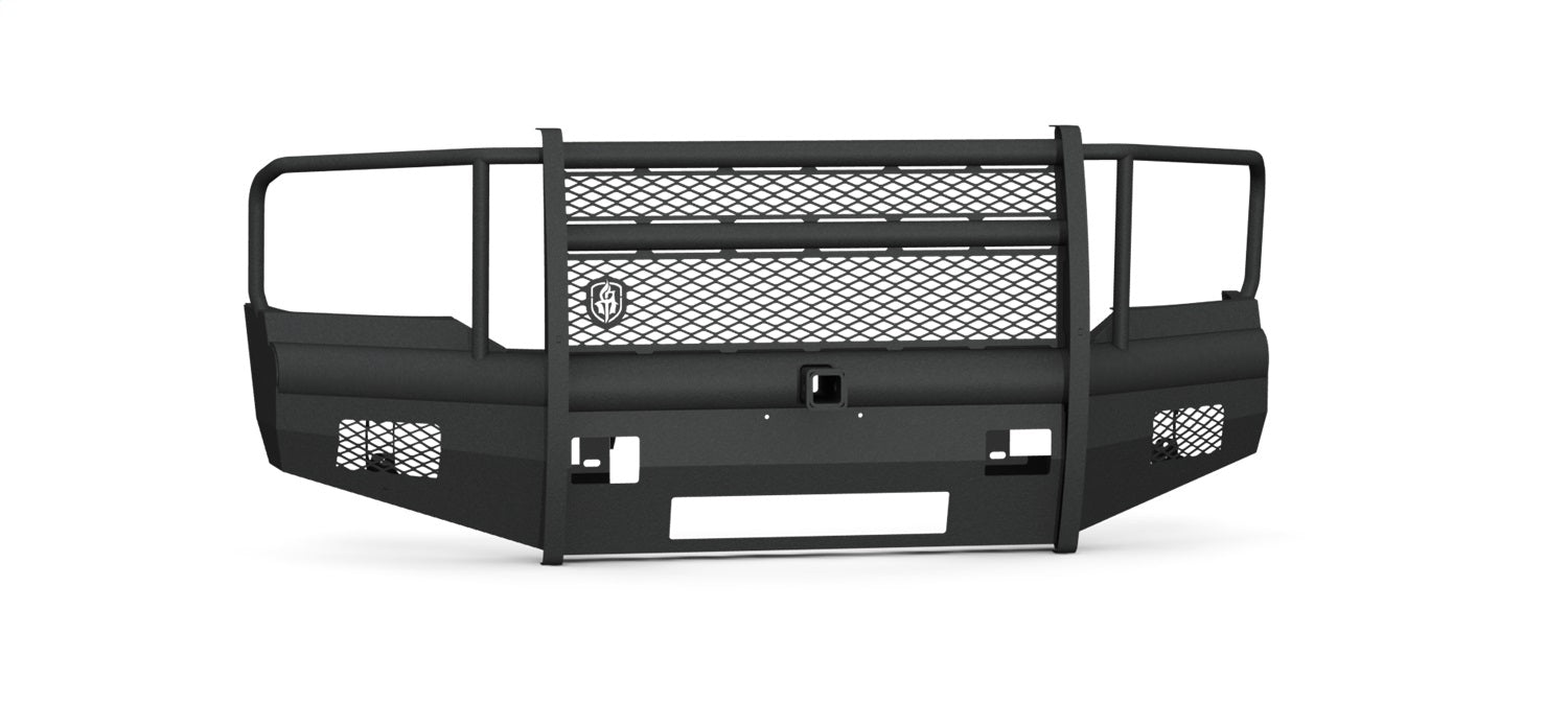 Road Armor 6992VF26B Vaquero Non-Winch Front Bumper; Full Guard; Satin Black; - Truck Part Superstore