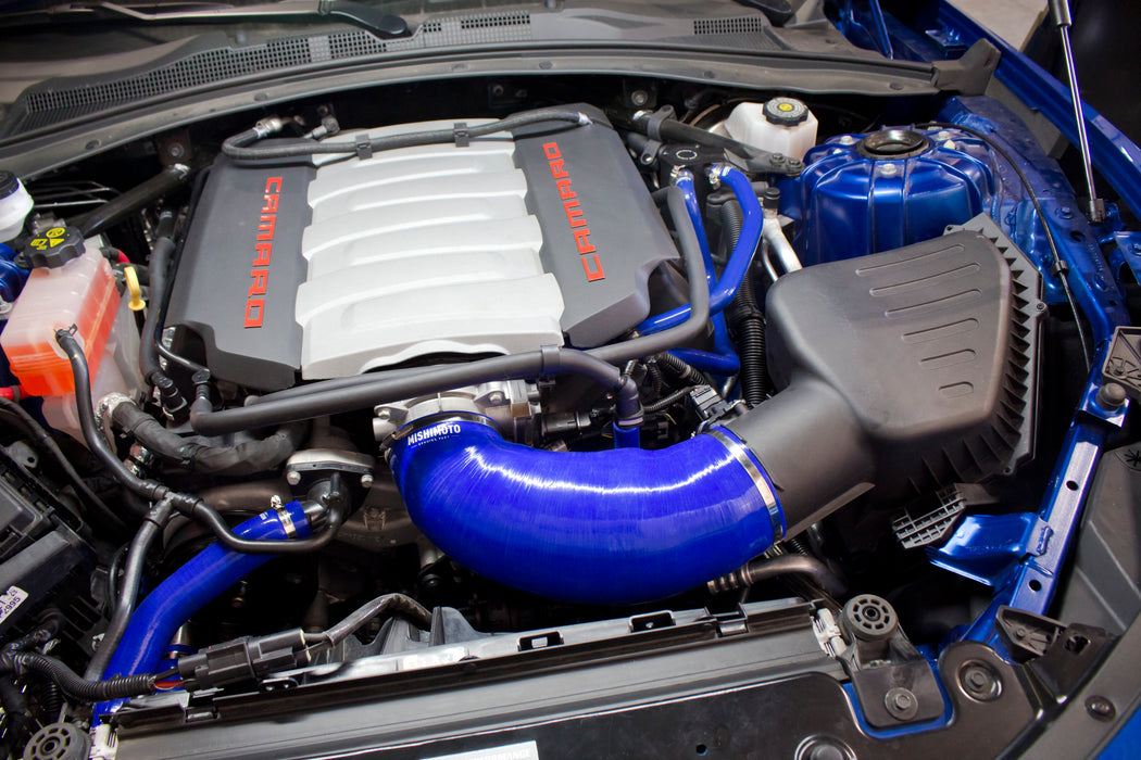Mishimoto MMHOSE-CAM8-16IHRD Silicone Induction Hose, fits Chevrolet Camaro SS 2016-2019 - Truck Part Superstore