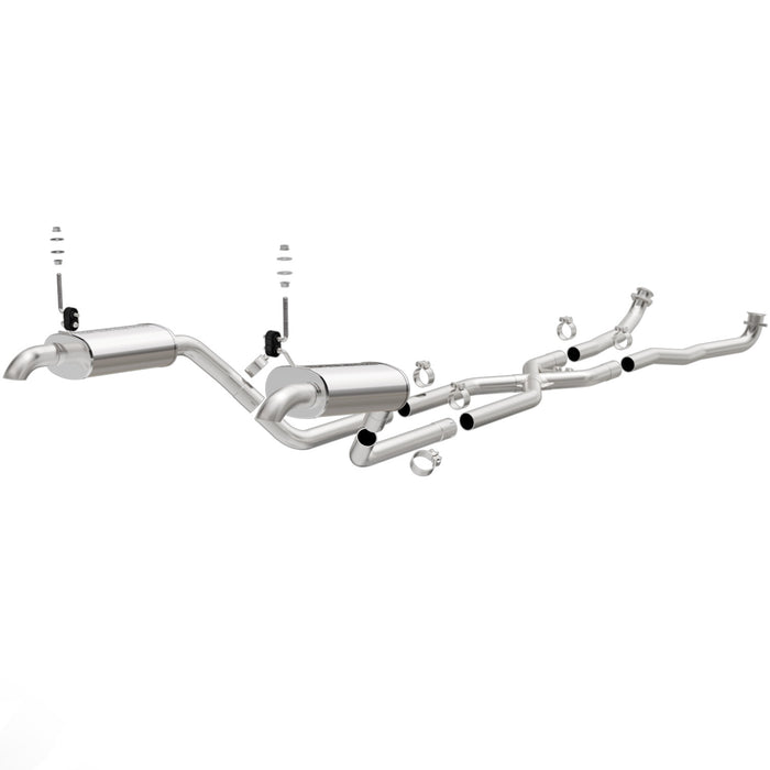 MagnaFlow Exhaust Products 16836 Street Series Stainless Crossmember-Back System - Truck Part Superstore