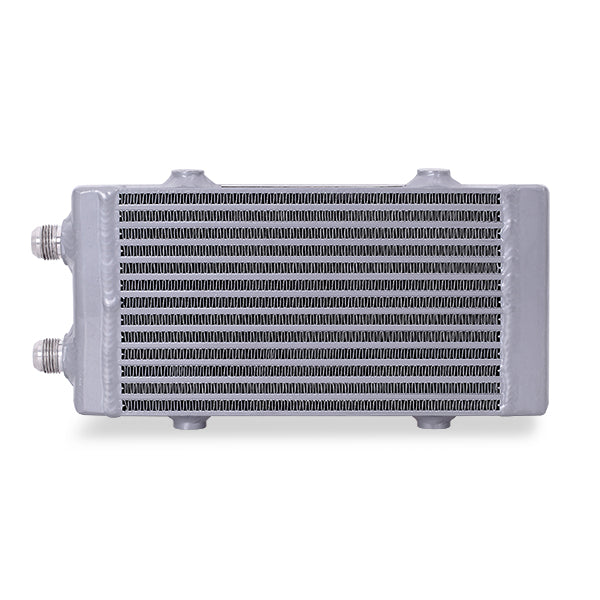 Mishimoto MMOC-DP-SSL Universal Dual Pass Bar and Plate Oil Cooler, Small - Truck Part Superstore