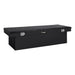 UWS TBSD-69-LBTA-B Gloss Black Aluminum 69in. Deep Extra-Wide Crossover Truck Tool Box - Truck Part Superstore