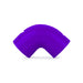 Mishimoto MMCP-27590PR Mishimoto 2.75-in, 90 Degree Silicone Coupler - Truck Part Superstore