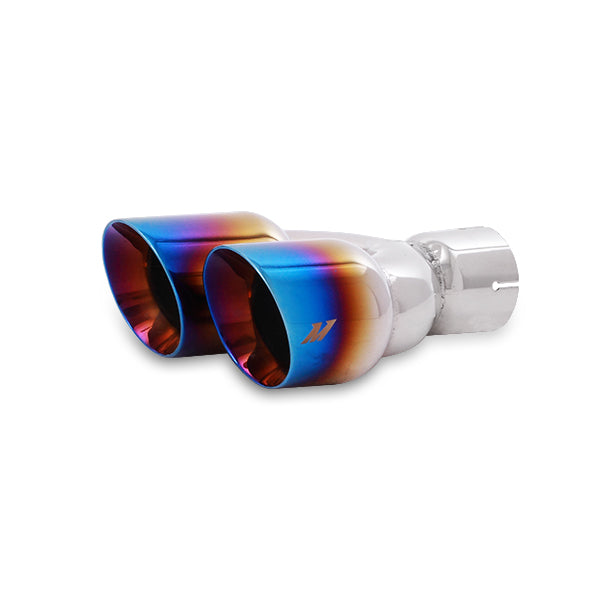 Mishimoto MMEXH-FIST-14RBT Ford Fiesta ST Cat-Back Exhaust, 2014-2019 Resonated, Burnt Tips - Truck Part Superstore