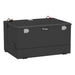 UWS ST-85-COMBO-MB Matte Black 85-Gallon Steel-Aluminum Combo Transfer Tank - Truck Part Superstore