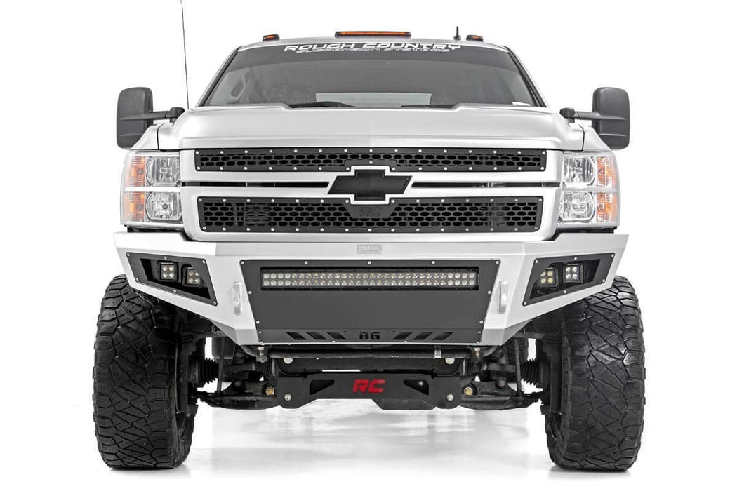 Rough Country 70153 Mesh Grille 11-14 Silverado HD Rough Country - Truck Part Superstore