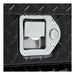 UWS TBSD-60A-BLK Gloss Black Aluminum 60in. Deep Angled Truck Tool Box (LTL Shipping Only) - Truck Part Superstore
