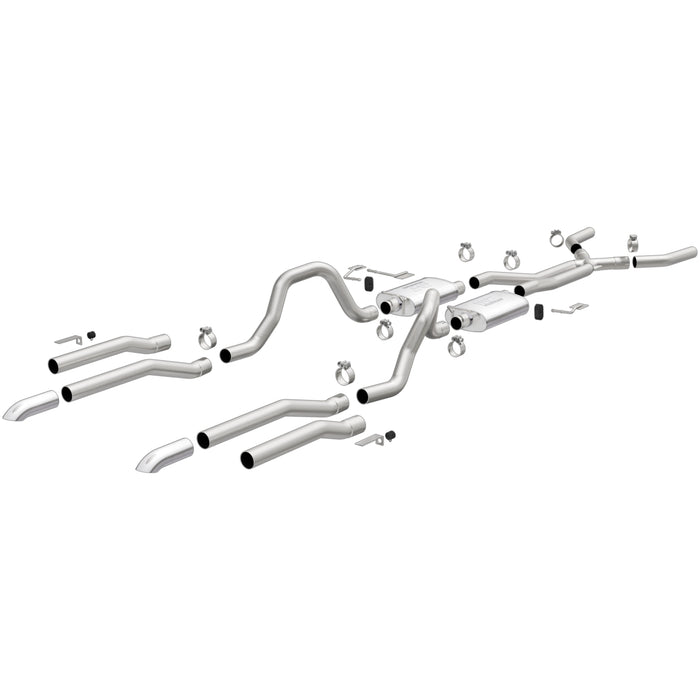 MagnaFlow Exhaust Products 19303 Street Series Stainless Crossmember-Back System - Truck Part Superstore