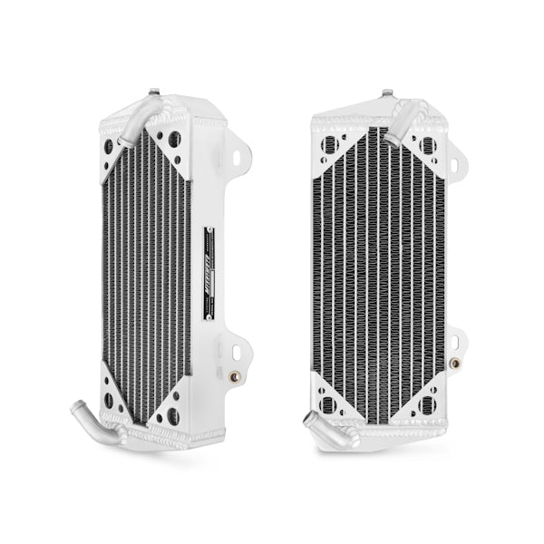 Mishimoto MMDB-RMZ450-08LX Braced Aluminum Dirt Bike Radiator, Left, fits Suzuki RMZ450 2008-2013 - Truck Part Superstore