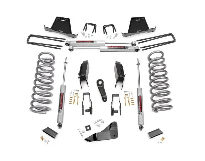 Rough Country 349.23 5 Inch Suspension Lift Kit Gas 11-12 Dodge Ram 3500/2500 Mega Cab Rough Country - Truck Part Superstore