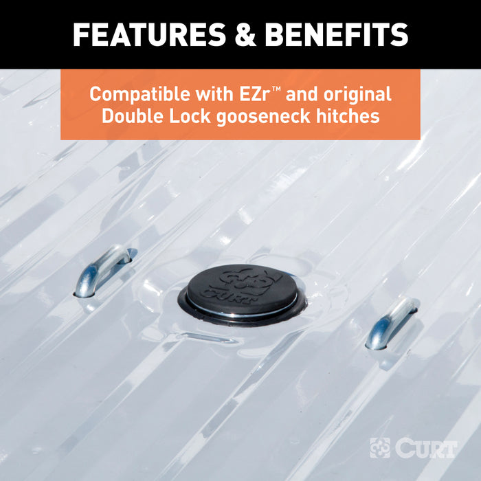 CURT 66165 CURT 66165 Replacement Black Rubber Gooseneck Hitch Cover - Truck Part Superstore