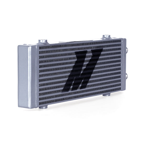 Mishimoto MMOC-DP-MSL Universal Dual Pass Bar and Plate Oil Cooler, Medium - Truck Part Superstore