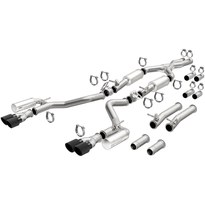 MagnaFlow Exhaust Products 19536 xMOD Series Carbon Fiber Tips Cat-Back System - Truck Part Superstore