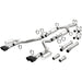 MagnaFlow Exhaust Products 19536 xMOD Series Carbon Fiber Tips Cat-Back System - Truck Part Superstore