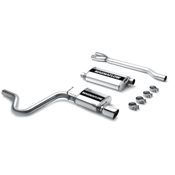 MagnaFlow Exhaust Products 16635 Street Series Stainless Cat-Back System - Truck Part Superstore