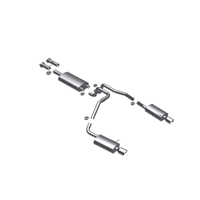 MagnaFlow Exhaust Products 16833 Street Series Stainless Cat-Back System - Truck Part Superstore