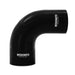 Mishimoto MMCP-R90-3540BK Mishimoto 90-Degree Silicone Transition Coupler, 3.50-in to 4.00-in, Black - Truck Part Superstore