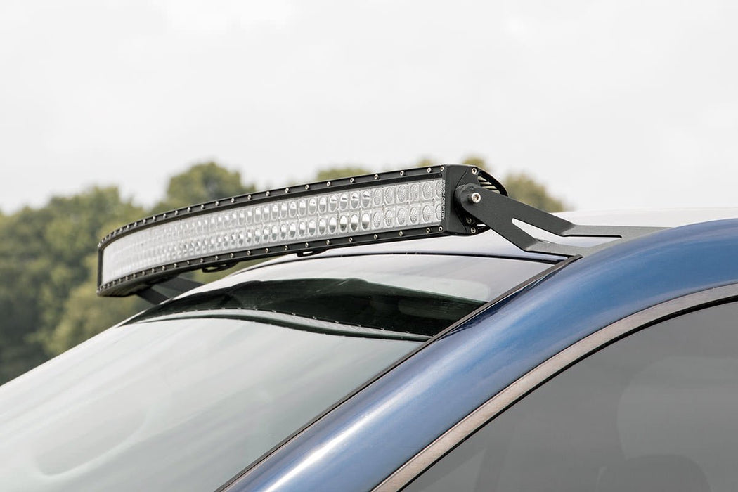 Rough Country 70538A Dodge 54 Inch Curved LED Light Bar Upper Windshield Mounts 03-09 RAM 2500/3500 Rough Country - Truck Part Superstore