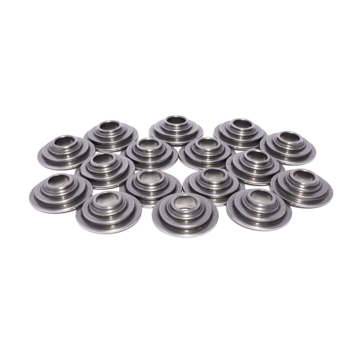 COMP Cams 1718-16 10 Degree Tool Steel Retainer Set of 16 for 26955, 26956 and 26957 Springs. - Truck Part Superstore