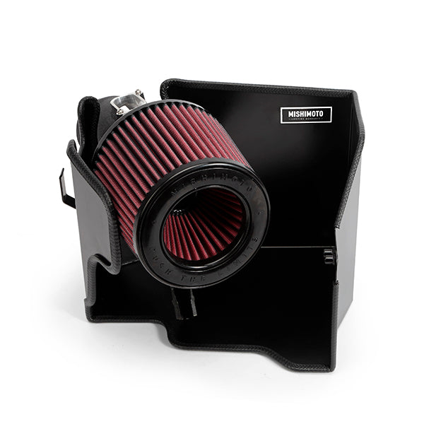 Mishimoto MMAI-MIN-14WBK Mini Cooper S Performance Air Intake, 2014-2018 Wrinkle Black - Truck Part Superstore