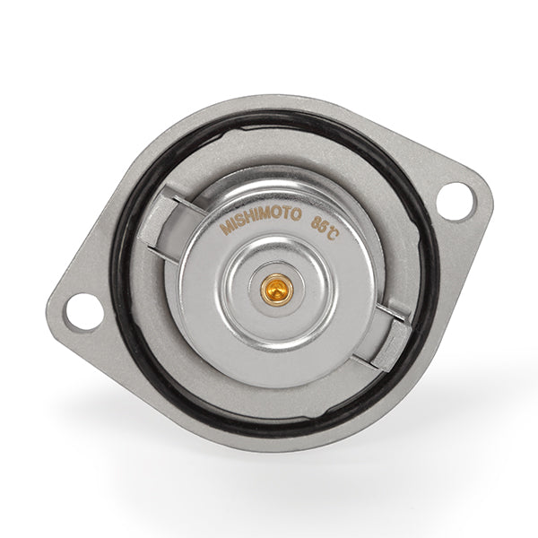 Mishimoto MMTS-F2D-03CL Low-Temperature Thermostat and Housing, fits Ford 6.0L Powerstroke 2003-2007 - Truck Part Superstore