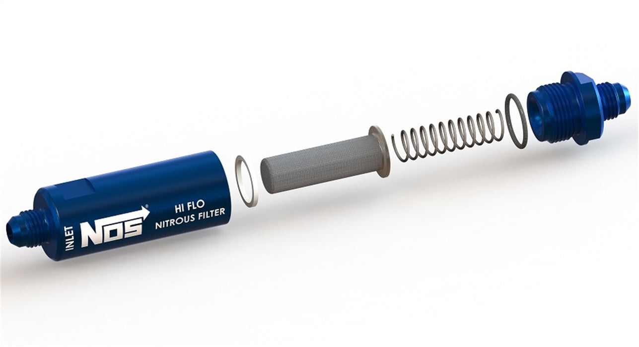 NOS/Nitrous Oxide System 15557NOS In-Line Hi-Flow Nitrous Filter - Truck Part Superstore