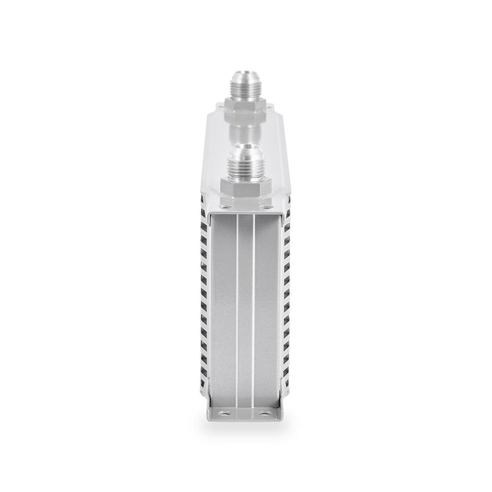 Mishimoto MMOC-16SL Universal 16-Row Oil Cooler, Silver - Truck Part Superstore