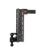 GEN-Y Hitch GH-627 MEGA-DUTY 2.5" Shank 18" Drop 3K TW 21K Hitch Dual-Ball Pintle Lock & Stabilizer - Truck Part Superstore
