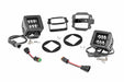 Rough Country 70623 Jeep 2 Inch Cree LED Fog Light Kit Black Series 07-09 JK Wrangler Rough Country - Truck Part Superstore
