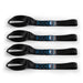 Mishimoto BNRTC-TDHD-4BK Borne Off-Road Heavy-Duty Ratchet Tie-Down Kit (4-pack), Black - Truck Part Superstore