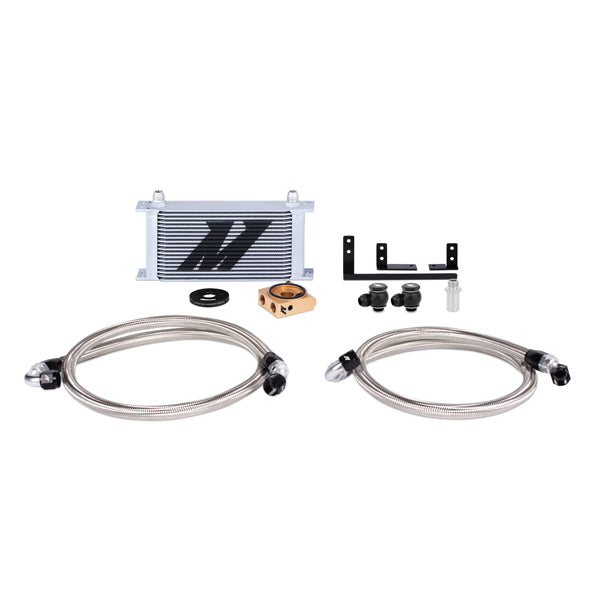 Mishimoto MMOC-MIA-16 Mazda Miata Oil Cooler Kit, 2016-2018, Silver, Non-thermostatic - Truck Part Superstore