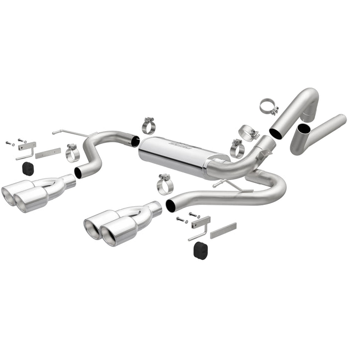 MagnaFlow Exhaust Products 16846 Street Series Stainless Cat-Back System - Truck Part Superstore