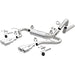 MagnaFlow Exhaust Products 16846 Street Series Stainless Cat-Back System - Truck Part Superstore