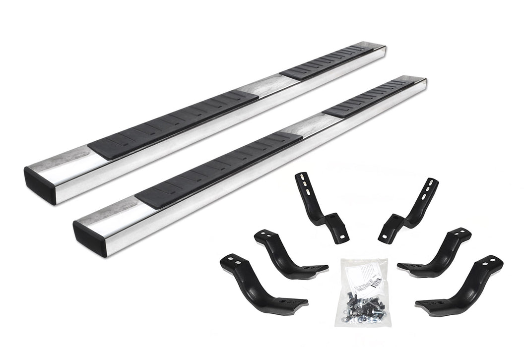 Go Rhino 6862449980PS Original equipment design with 6" wide Super-Grip step pads - Truck Part Superstore