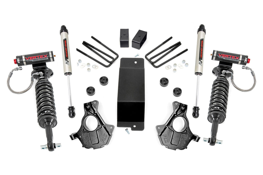 Rough Country 12457 3.5 Inch GM Suspension Lift Knuckle Kit Vertex w/V2 Shocks (14-18 1500 PU 4WD Cast Steel) Rough Country - Truck Part Superstore