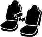 FIA TR47-11 BROWN Wrangler™ Custom Seat Cover; Saddle Blanket; Brown; Bucket Seats; Armrests; - Truck Part Superstore