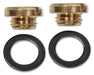 Quick Fuel Technology 7-1QFT Carburetor Sight Plug; Incl. 2 Brass Plugs And 2 Reusable Gaskets; - Truck Part Superstore