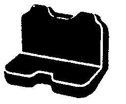 FIA OE37-21 TAUPE Oe™ Custom Seat Cover; Tweed; Taupe; Bench Seat; Cushion Cut Out; - Truck Part Superstore