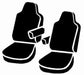 FIA SL67-27 BLK/BLK LeatherLite™ Custom Seat Cover - Truck Part Superstore