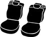 FIA SP87-9 GRAY Seat Protector™ Custom Seat Cover - Truck Part Superstore