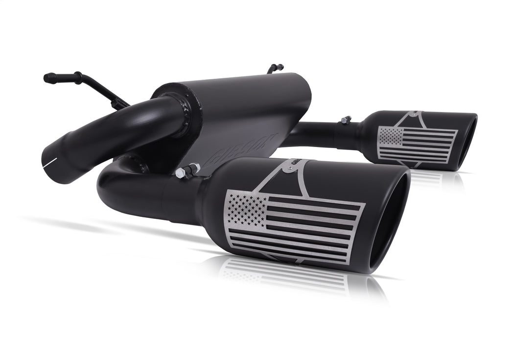 Gibson Performance Exhaust 70-0001 Patriot Series Cat-Back Dual Split Exhaust System System; Black Ceramic - Truck Part Superstore