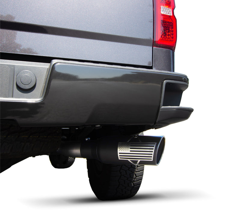 Gibson Performance Exhaust 619016-B Cat-Back Dual Exhaust System; Black Ceramic - Truck Part Superstore
