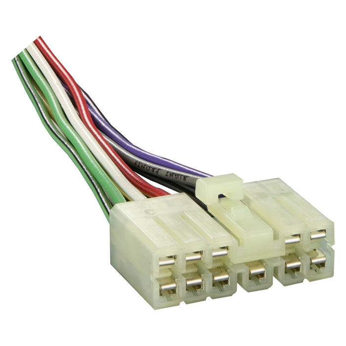 Metra Electronics 70-1736 TURBOWire; Wire Harness; Plugs Into Car Harness At Radio; For Power/4-Speaker; - Truck Part Superstore