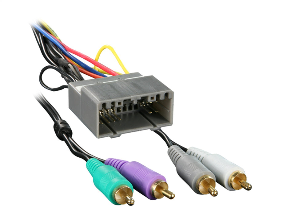 Metra Electronics 70-6503 TURBOWire; Wire Harness; Amplifier Integration Harness; Incl. RCAs; - Truck Part Superstore