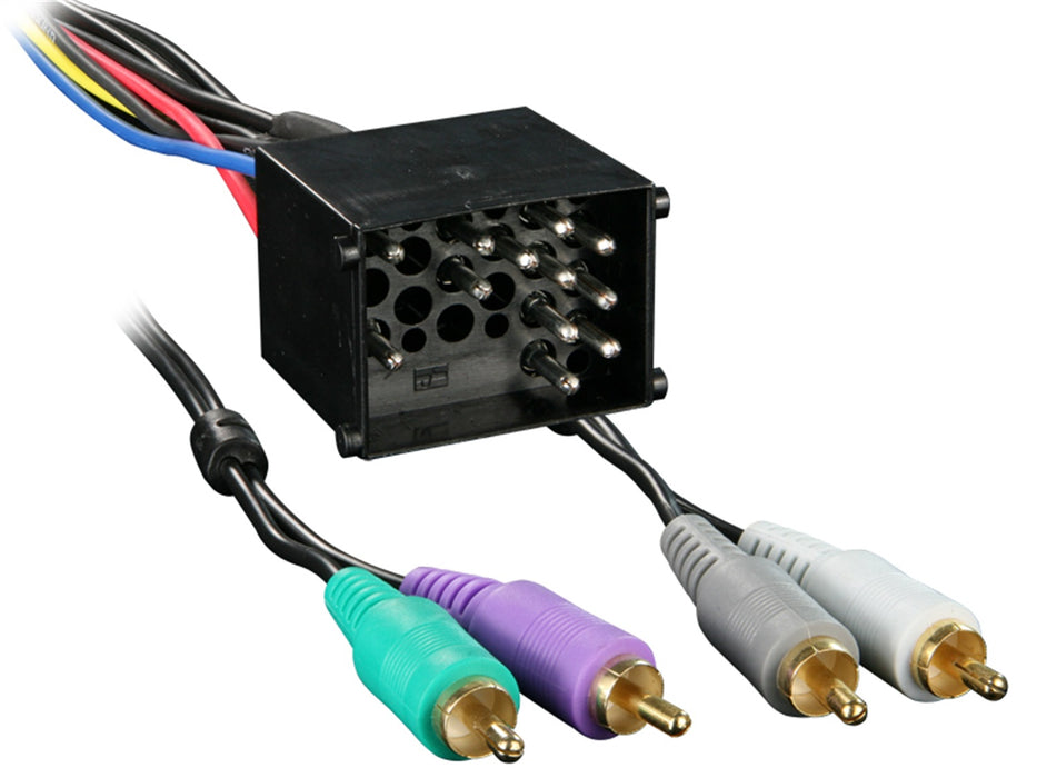 Metra Electronics 70-8591 TURBOWire; Wire Harness; Amplifier Integration Harness; 12 in. Long; - Truck Part Superstore